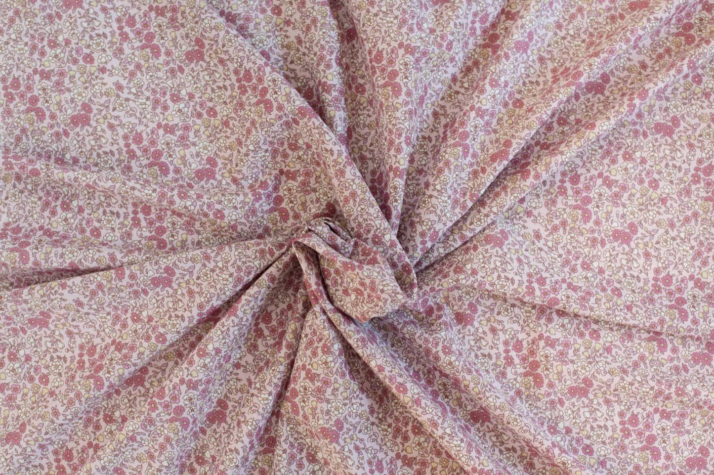 Organic 100% Cotton Cambric Fabric – Shrinking Violet - 01