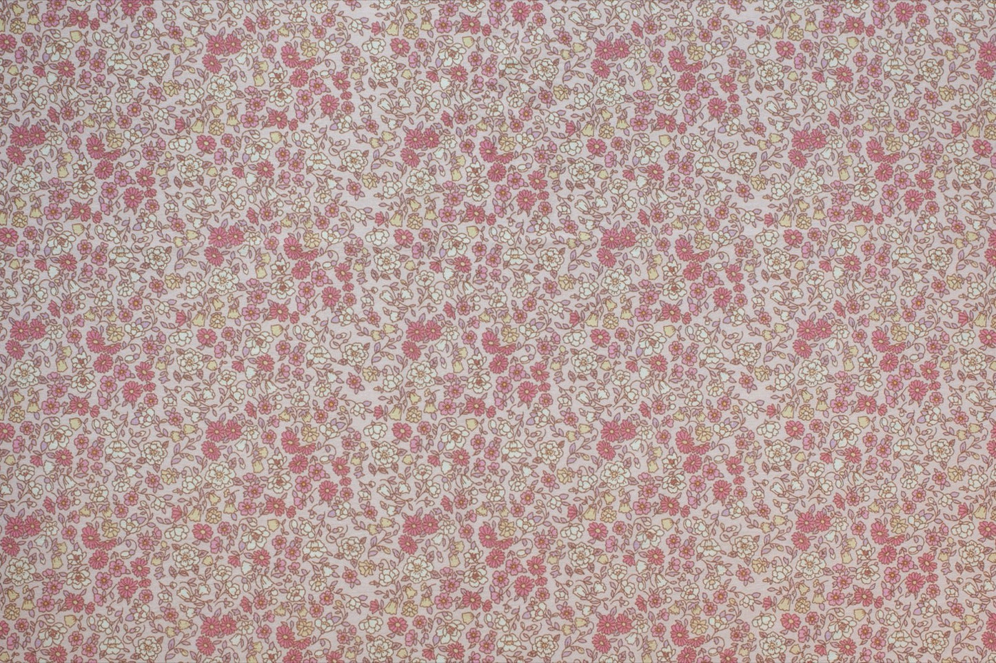 Organic 100% Cotton Cambric Fabric – Shrinking Violet - 01