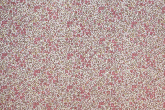 Organic 100% Cotton Cambric Fabric – Shrinking Violet - 01