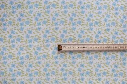 Organic 100% Cotton Voile Fabric – Lucky Clover - 01